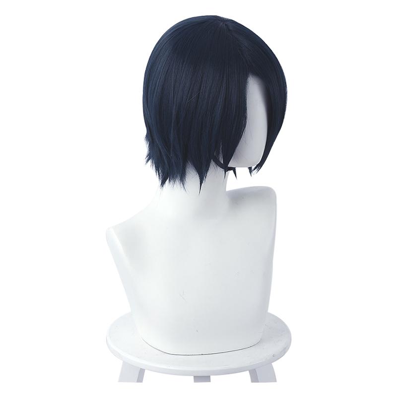 Anime Kaguya-sama: Love is War Yu Ishigami Navy Blue Men&#39;s Short Cosplay Wigs