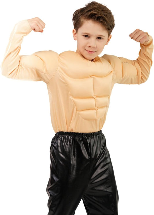 Kids Boy Muscle Shirt Costume