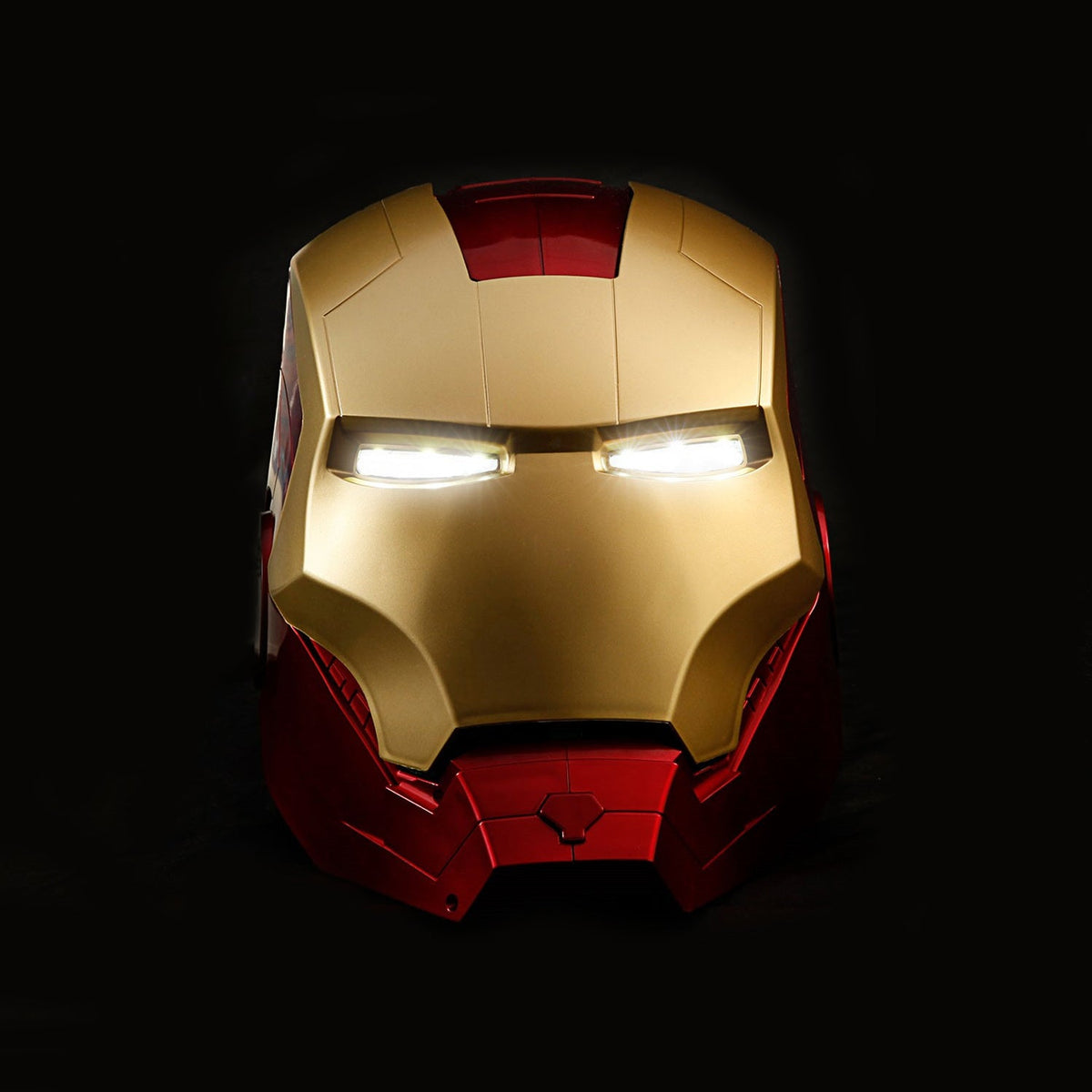 Avengers Iron Man Cosplay Mask with Light Eyes