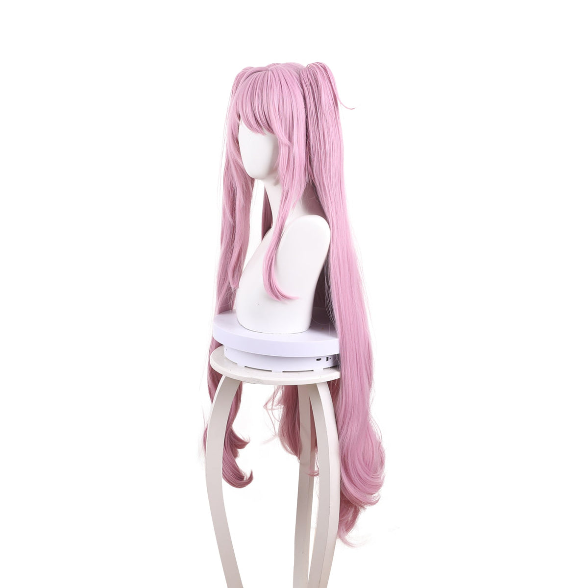 Game GODDESS OF VICTORY NIKKE Yuni Pink Long Cosplay Wig