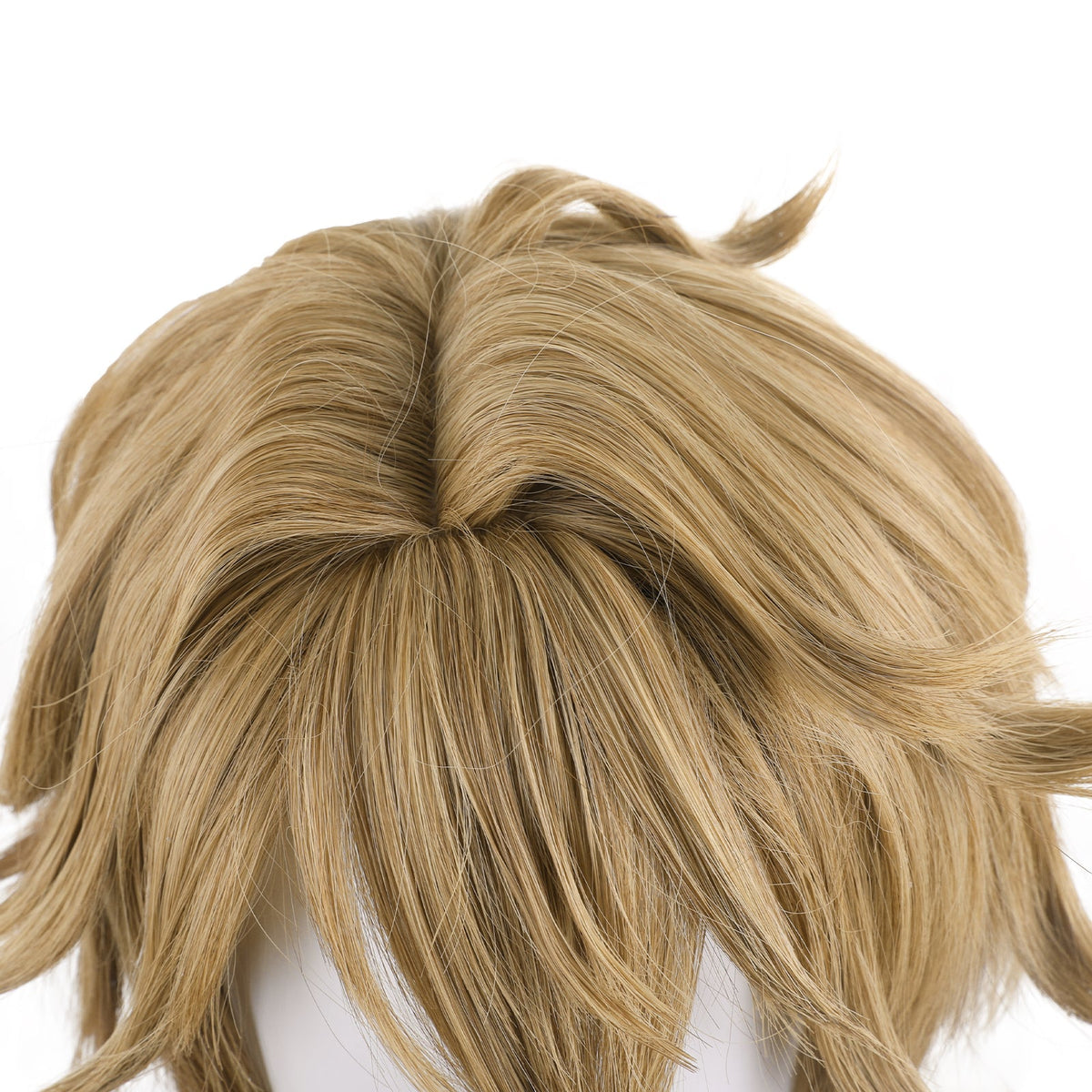 Game Honkai Star Rail Gepard Landau Blonde Short Cosplay Wig 544Q