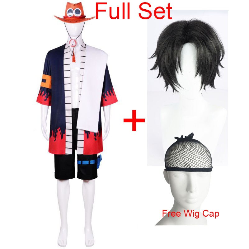 Anime One Piece Portgas D Ace Cosplay Costumes