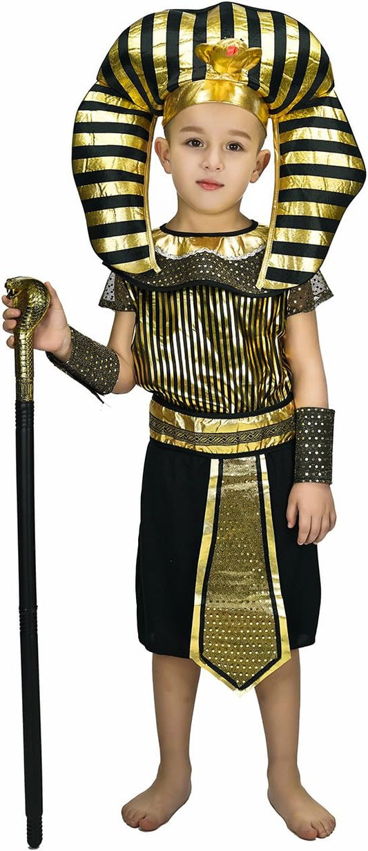 egyptian priest costume for boys halloween cosplay