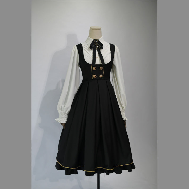 Physicist Inspired Elegant Academia Core Lolita Dress