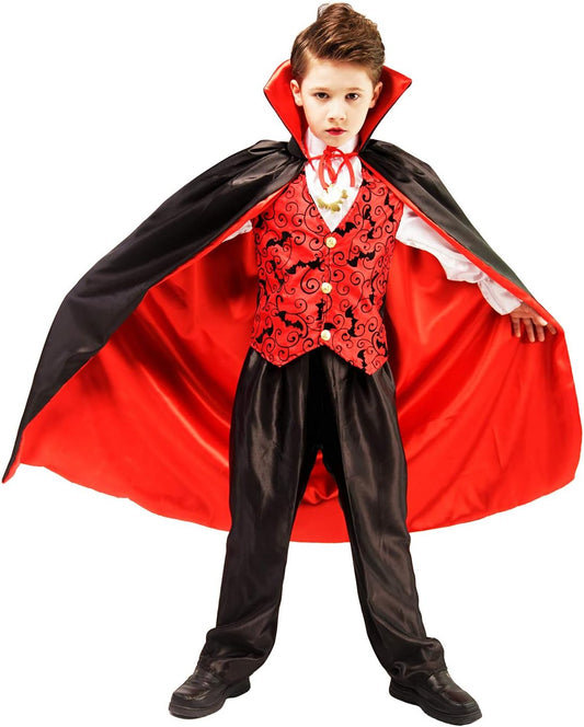 Kids Gothic Classic Vampire Halloween Costume