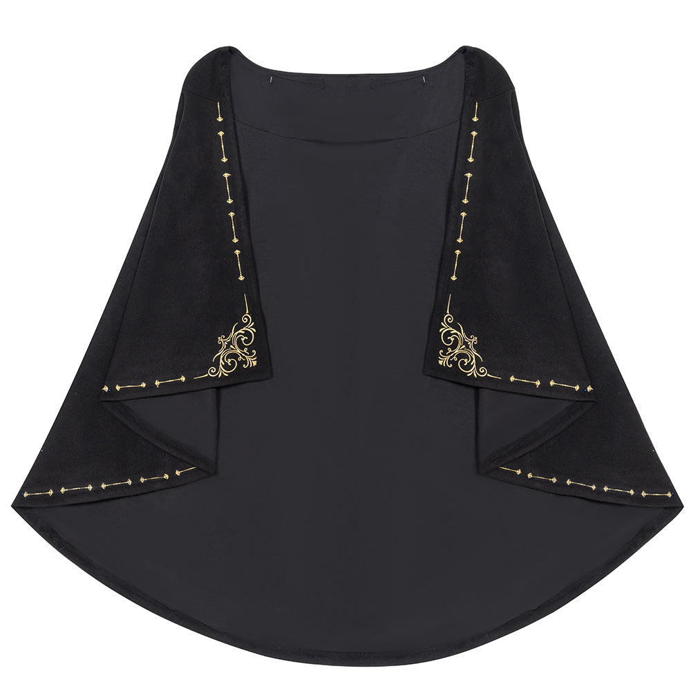 Black Lolita Dress Retro College style OP Dress