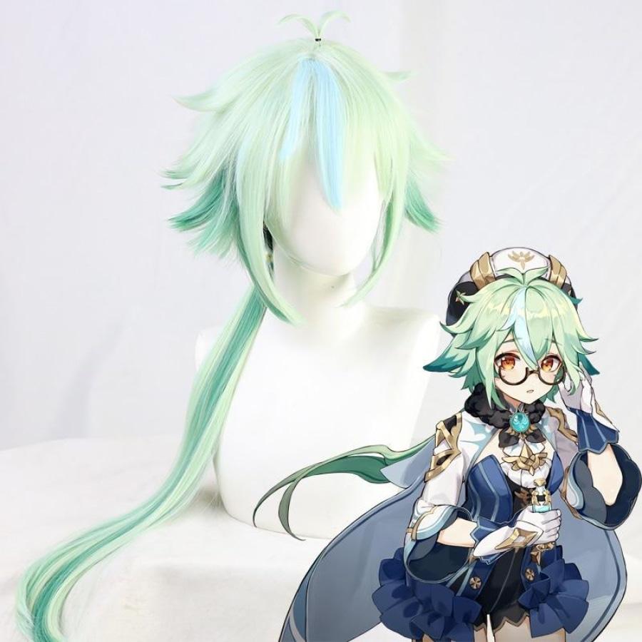 Genshin Impact Sucrose Cosplay Wigs C00034