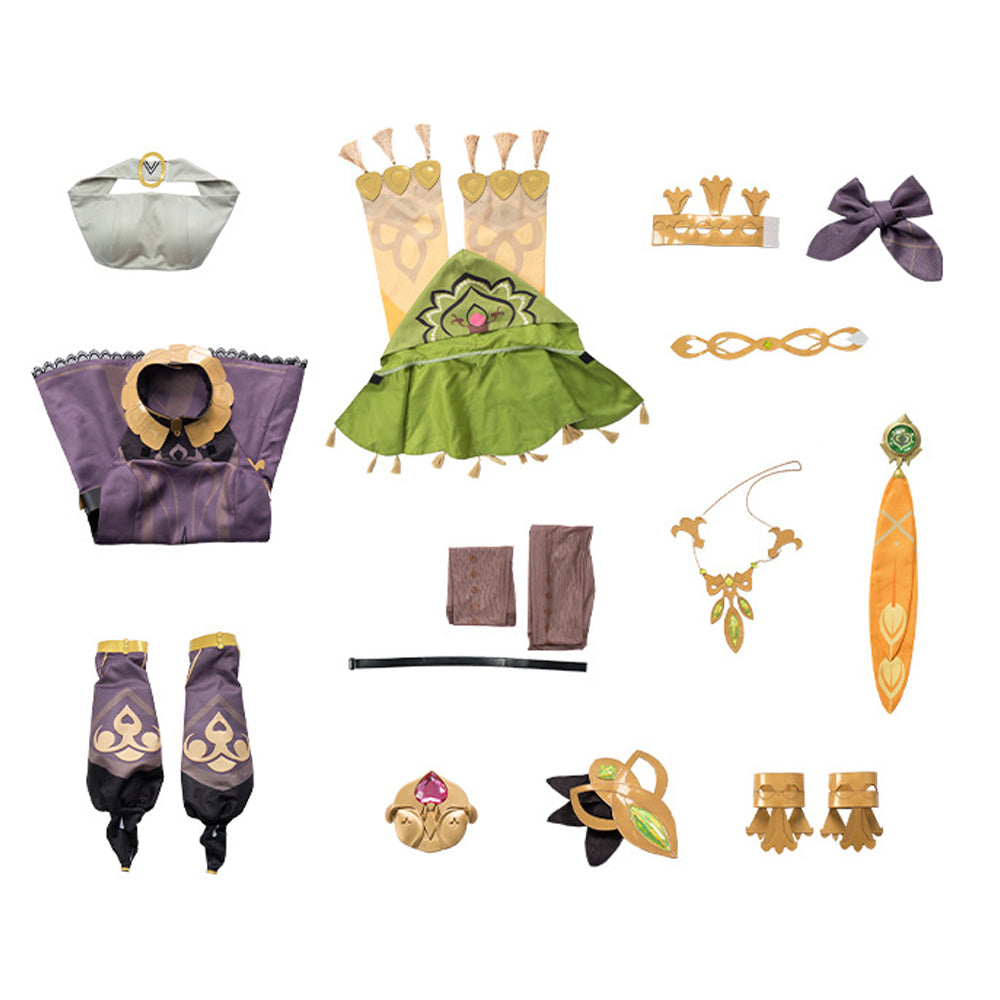 Genshin Impact Collei Cosplay Costume