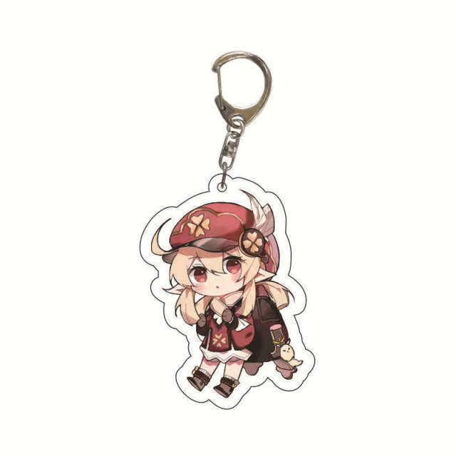 Genshin Impact Cosplay Keychain