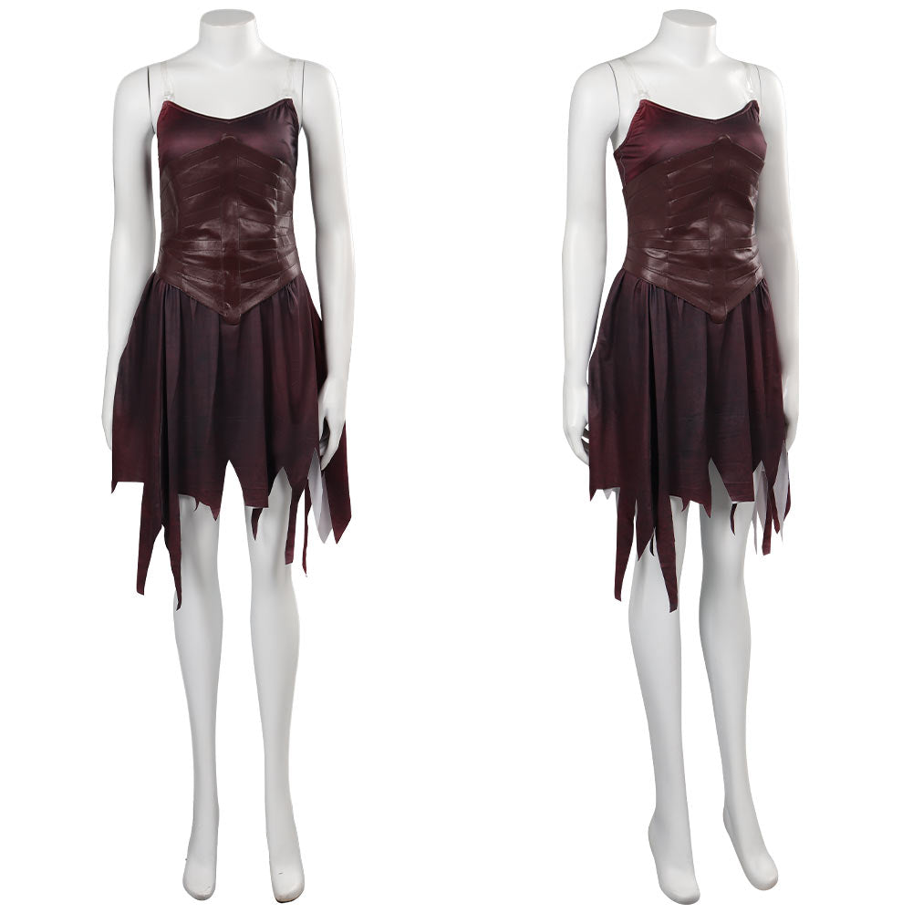 Movie Damsel Princess Elodie Battle Uniform Cosplay Costume Outfits Halloween Carnival Suit