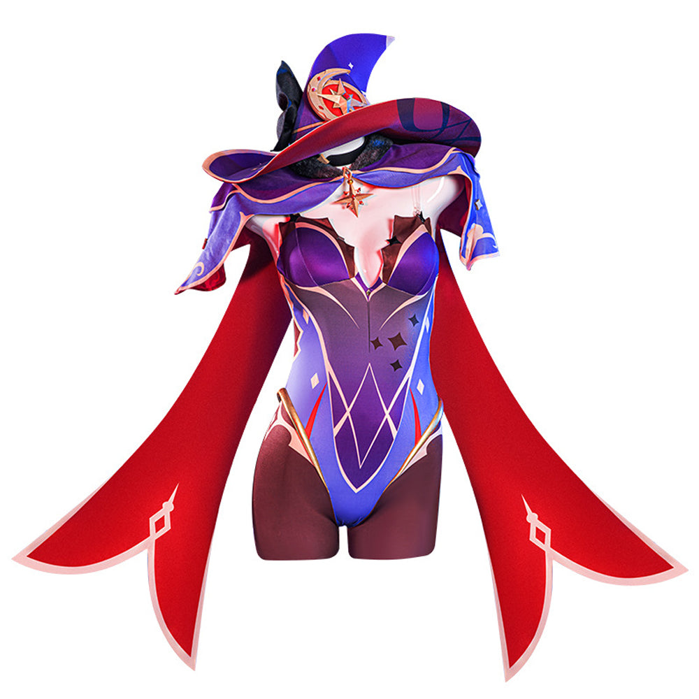 Genshin Impact Astrologist Mona Megistus Cosplay Costume