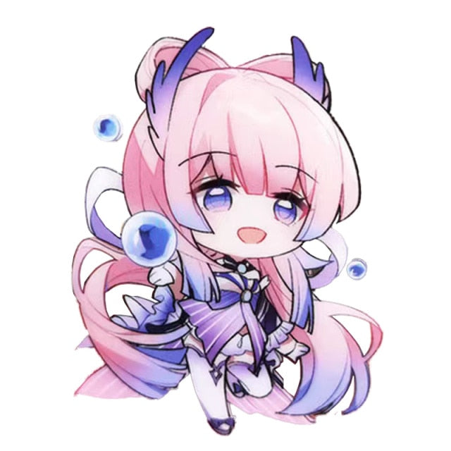 Genshin Impact Cosplay Keychain