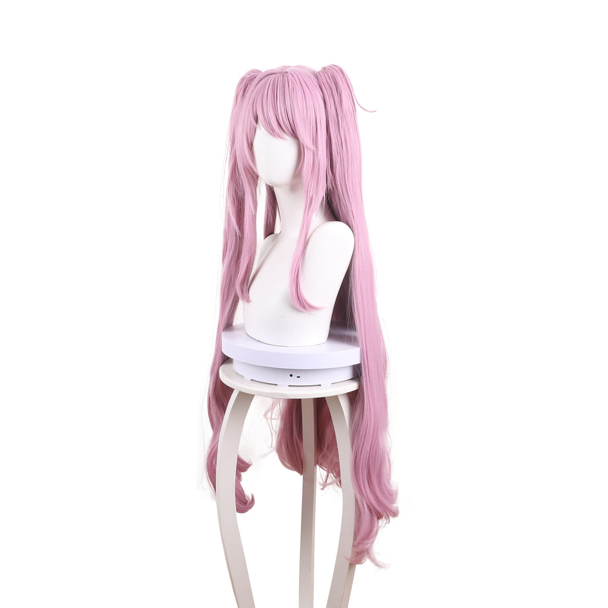 Game GODDESS OF VICTORY NIKKE Yuni Pink Long Cosplay Wig