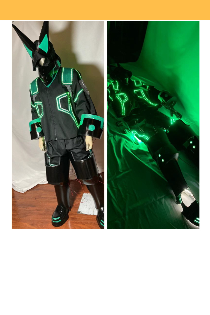 My Hero Academia Movie LED Deku Cosplay Costume