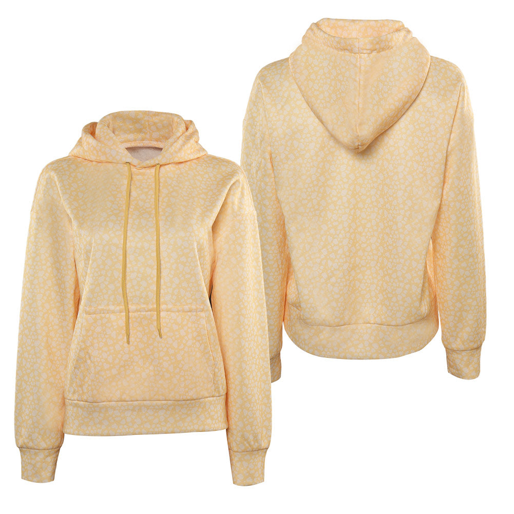 Doll Movie Yellow Women Girls Hoodie Party Carnival Halloween Cosplay Costume