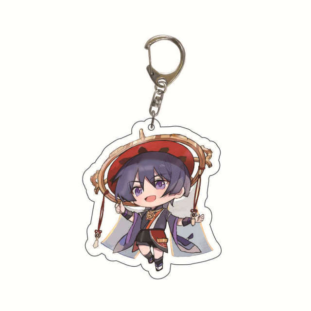 Genshin Impact Cosplay Keychain