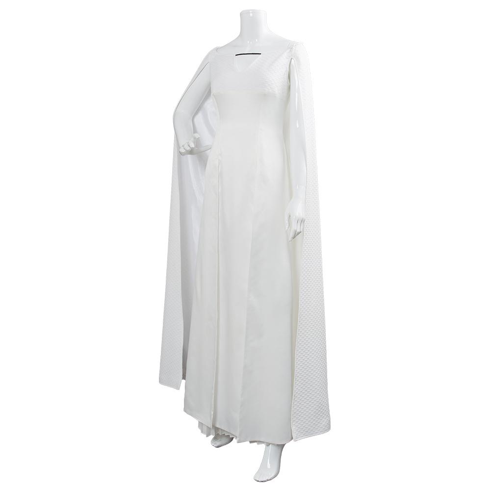Game of Thrones 5 Daenerys Targaryen Dress White Long Party Dress Ball Gowns