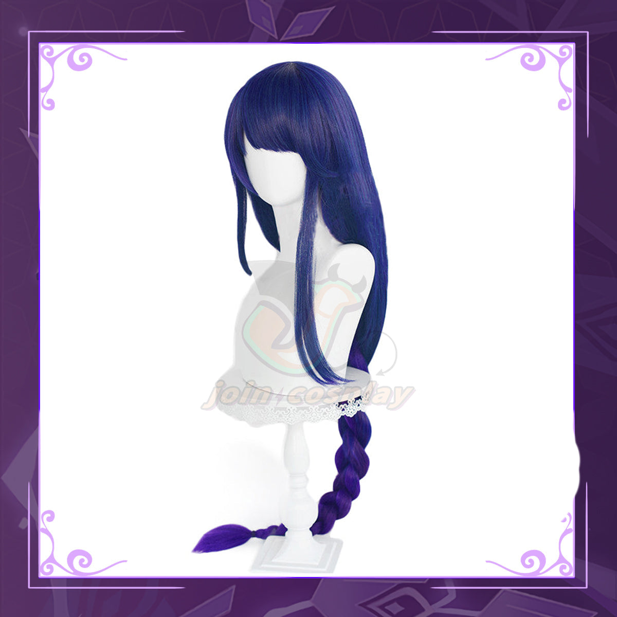 Genshin Impact - Raiden Shogun Baal Cosplay Wig