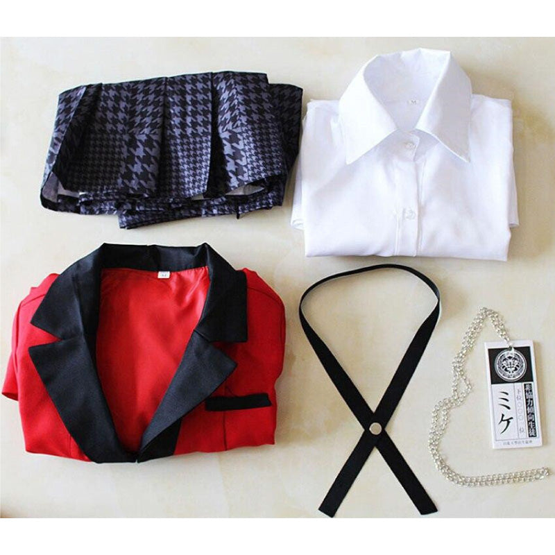 Kakegurui - Yumeko Jabami / Saotome Meari / Runa Yomozuki Cosplay Costume