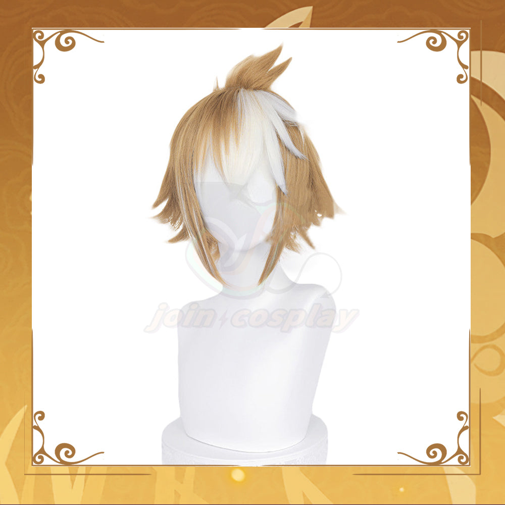 Genshin Impact-Gorou Cosplay Wig
