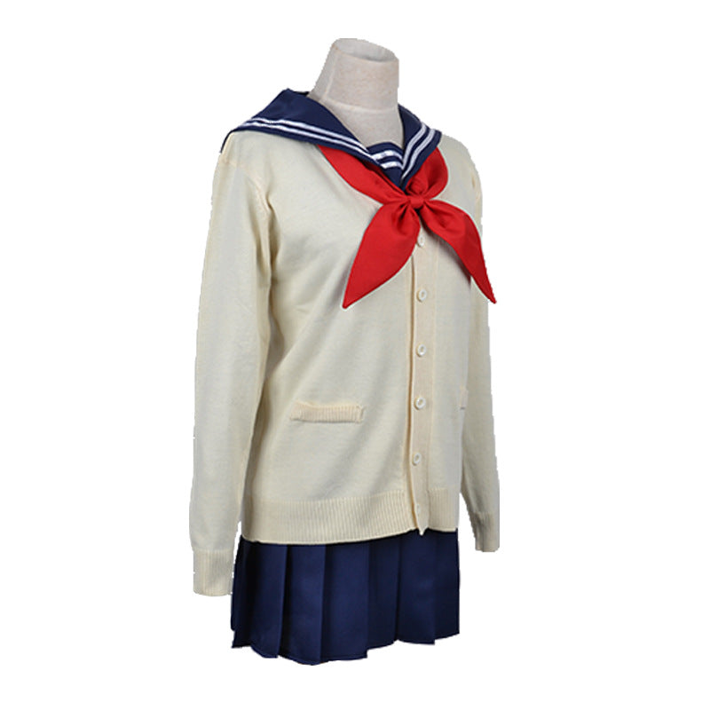 Anime My Hero Academia Toga Himiko school uniform Cosplay Costume