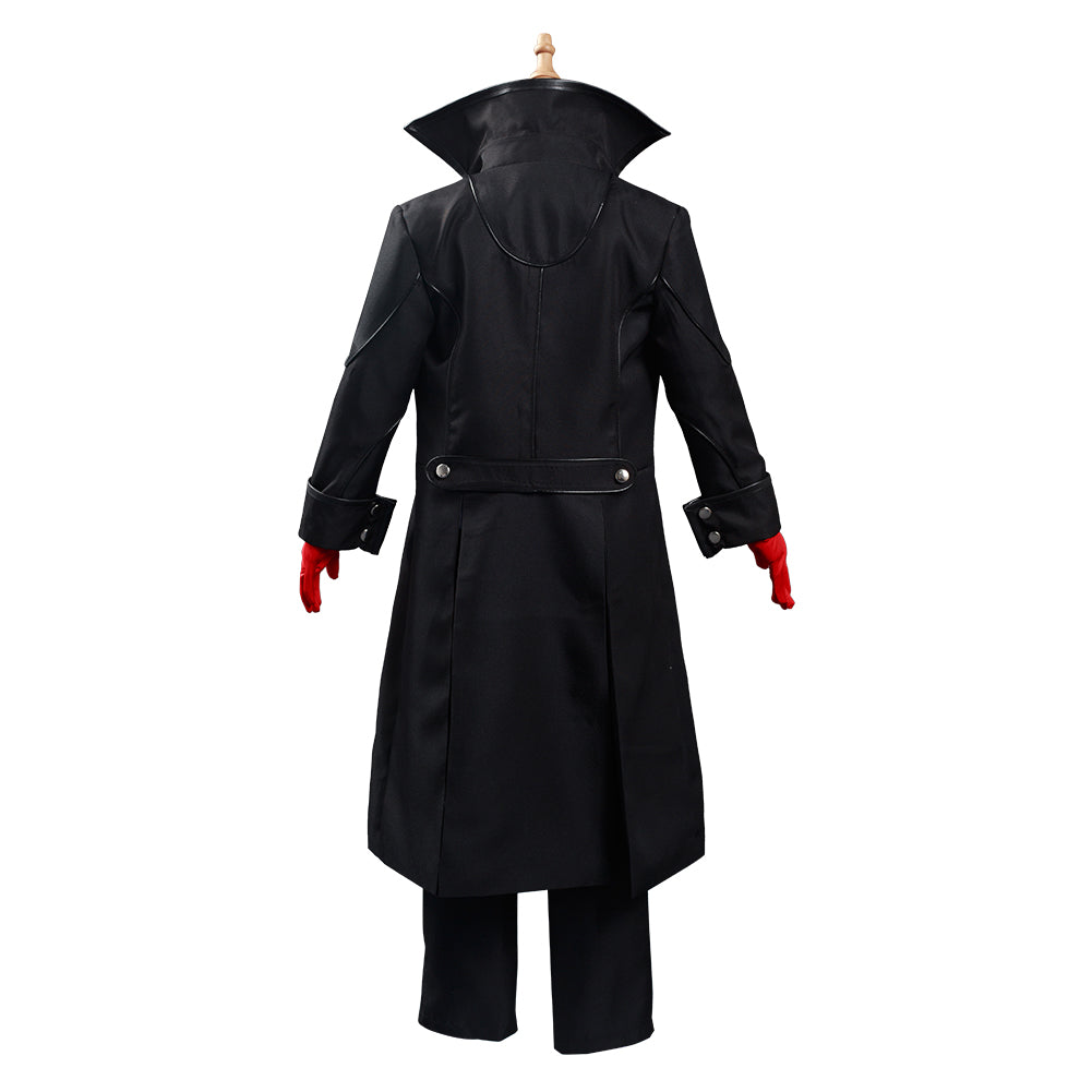 Kids Children Persona Joker Shirt Pants Outfits Halloween Carnival Suit Cosplay Costume