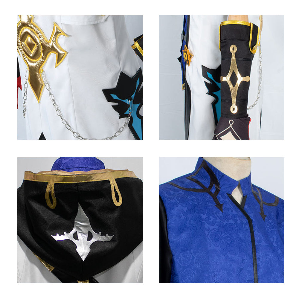 Genshin Impact Albedo Cosplay Costume