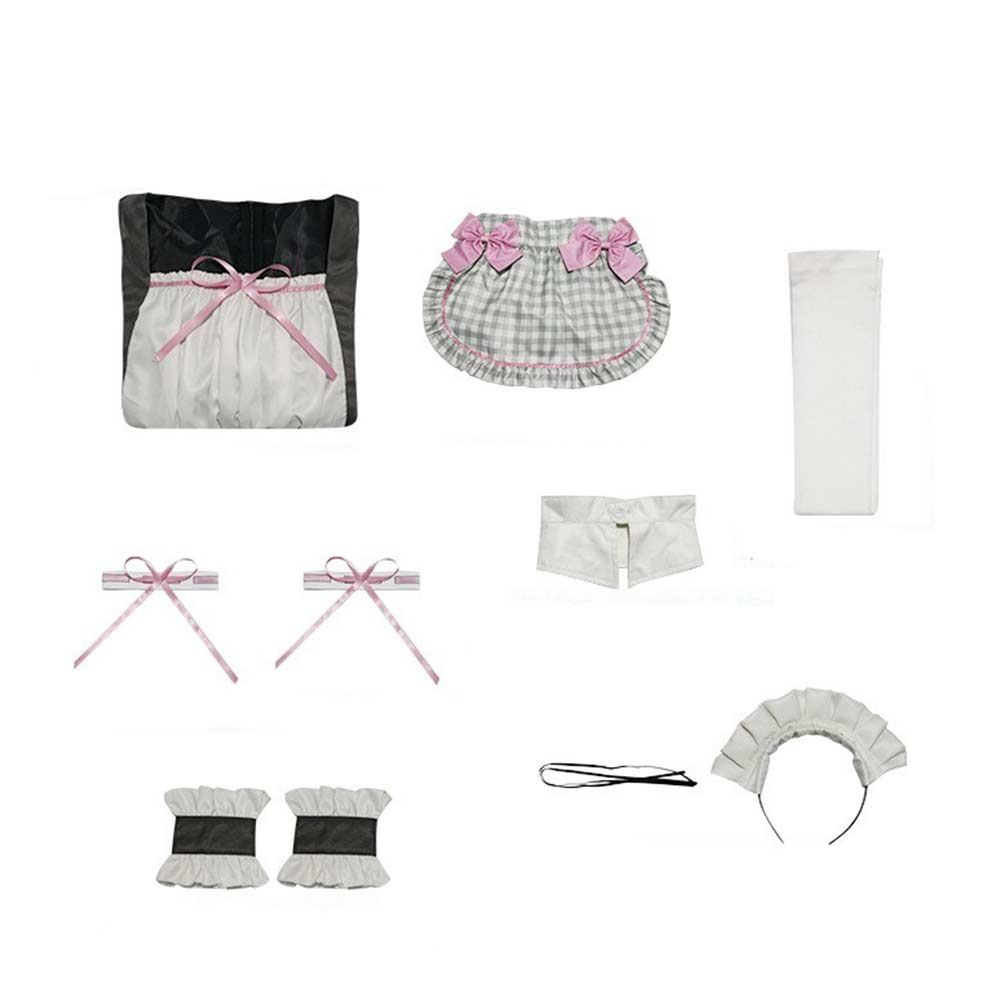Anime My Dress-Up Darling Kitagawa Marin Women Maid Lolita Dress Party Carnival Halloween Cosplay Costume