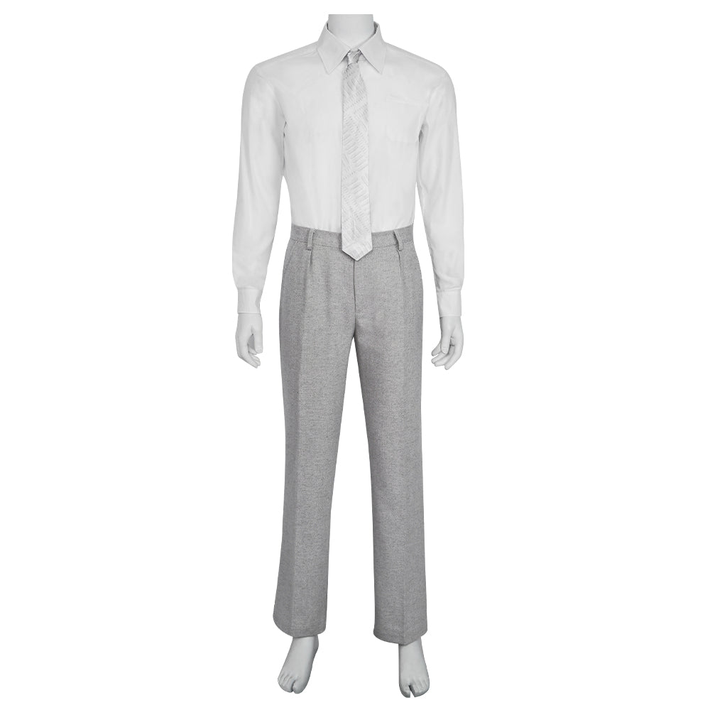 Moon Knight grey suit Movie Cosplay Costume