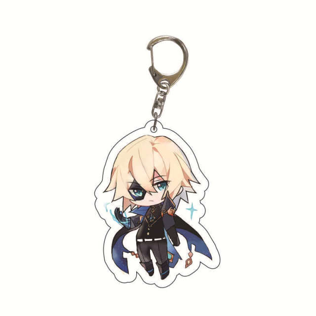 Genshin Impact Cosplay Keychain