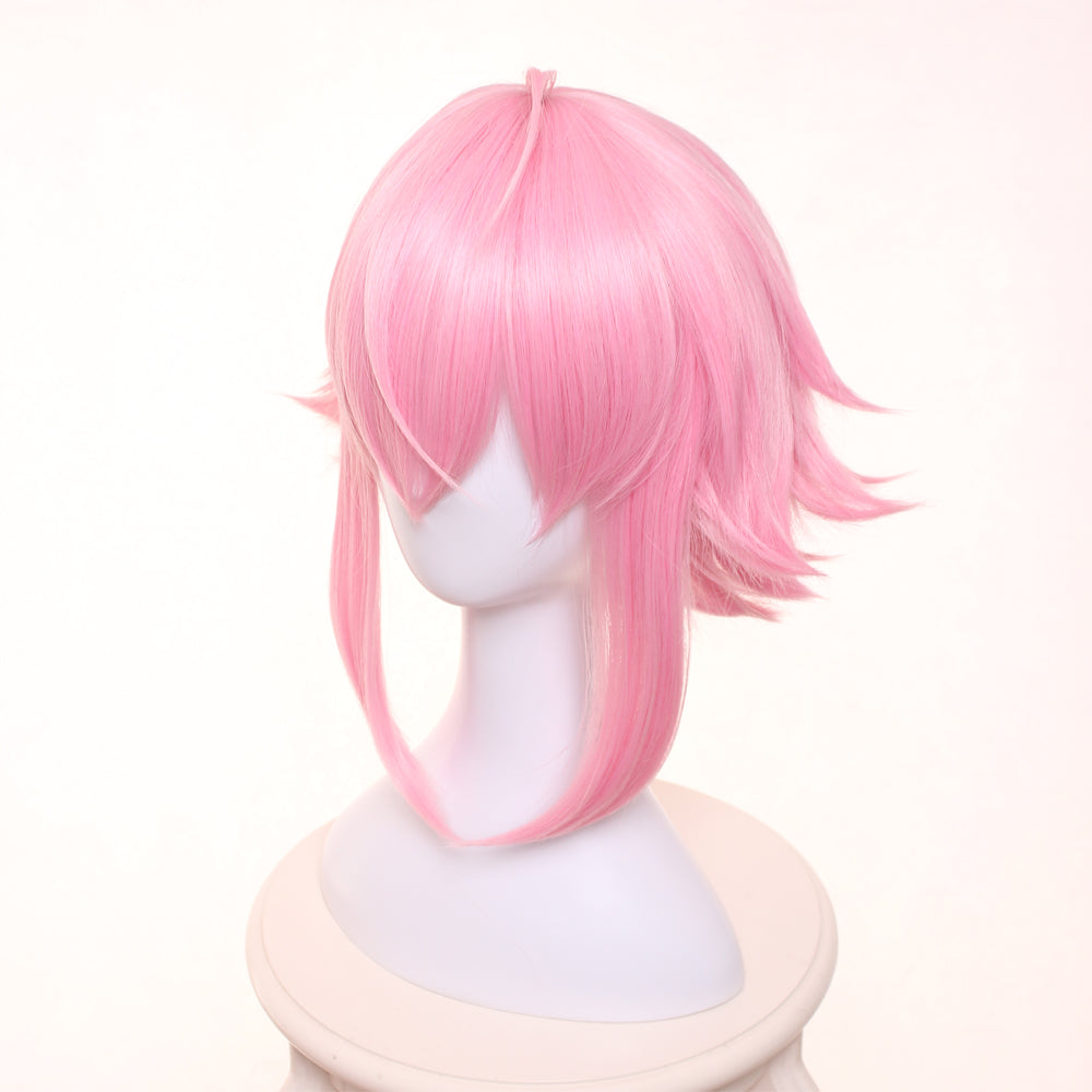 Ensemble Stars Tori Himemiya Pink Short Cosplay Wig