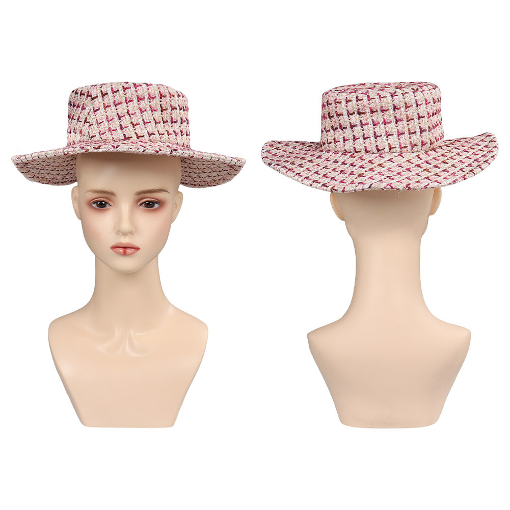 Doll Movie Pink Women Hat Party Carnival Halloween Cosplay Accessories
