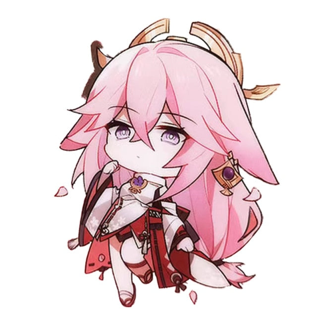 Genshin Impact Cosplay Keychain