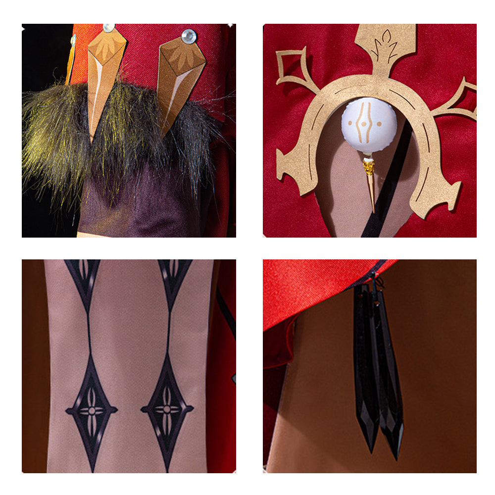 Genshin Impact Fatui La Signora Cosplay Costume