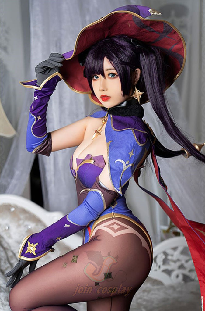 Genshin Impact Mona Cosplay Costume