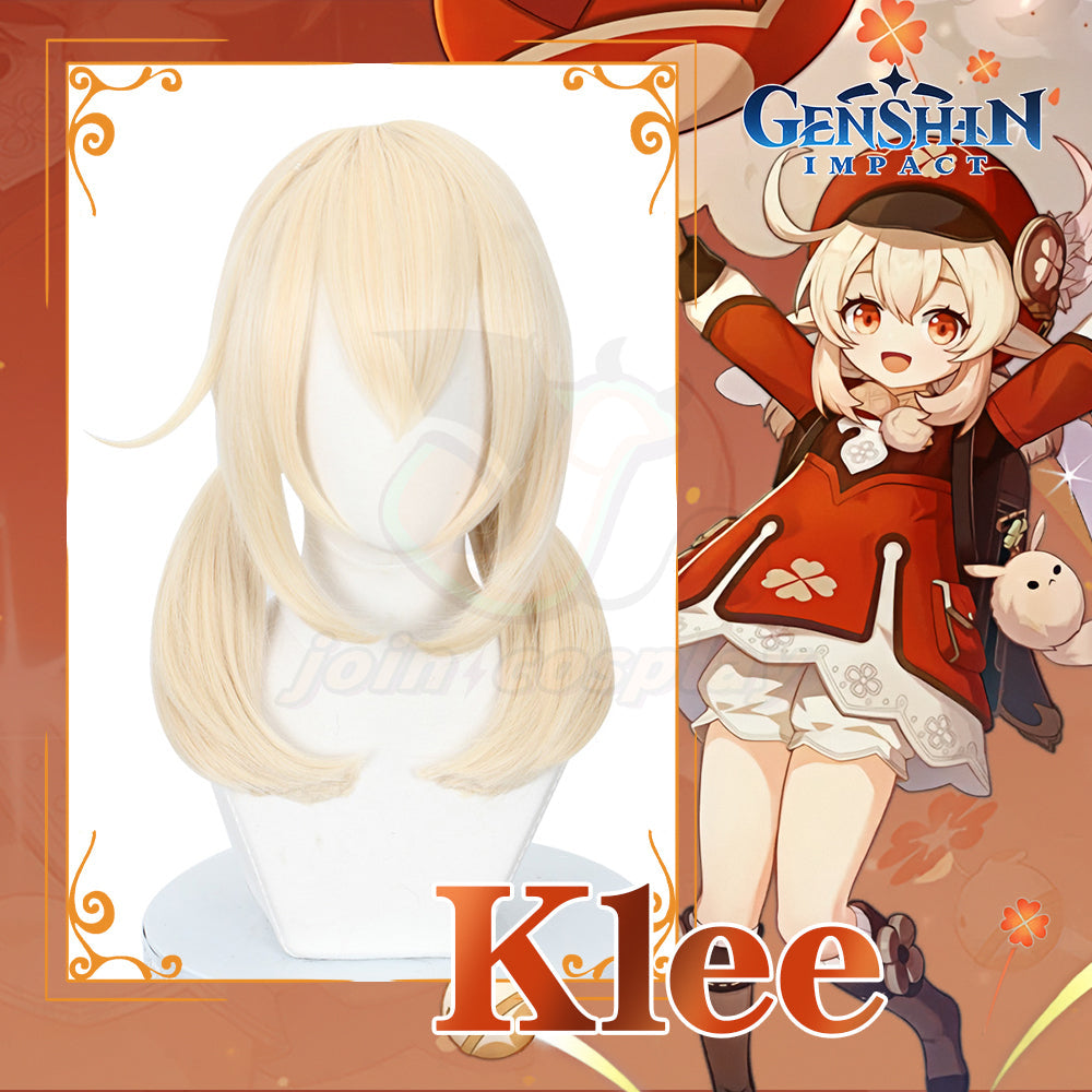 Genshin Impact-Klee Cosplay Wig