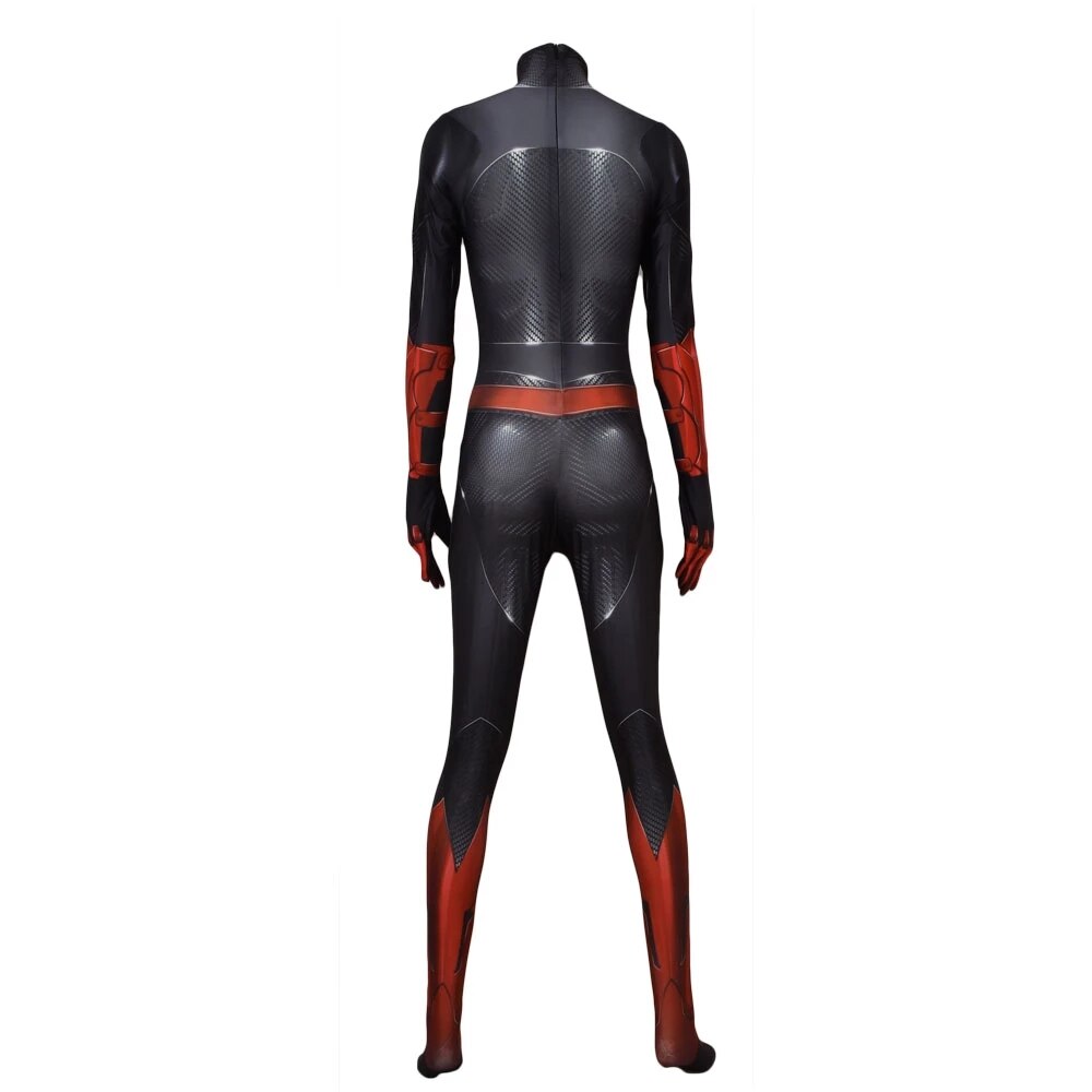 Adults Kids Batgirl Cosplay Costume Woman Girls Superhero Bodysuit Zentai Suits Halloween Jumpsuit