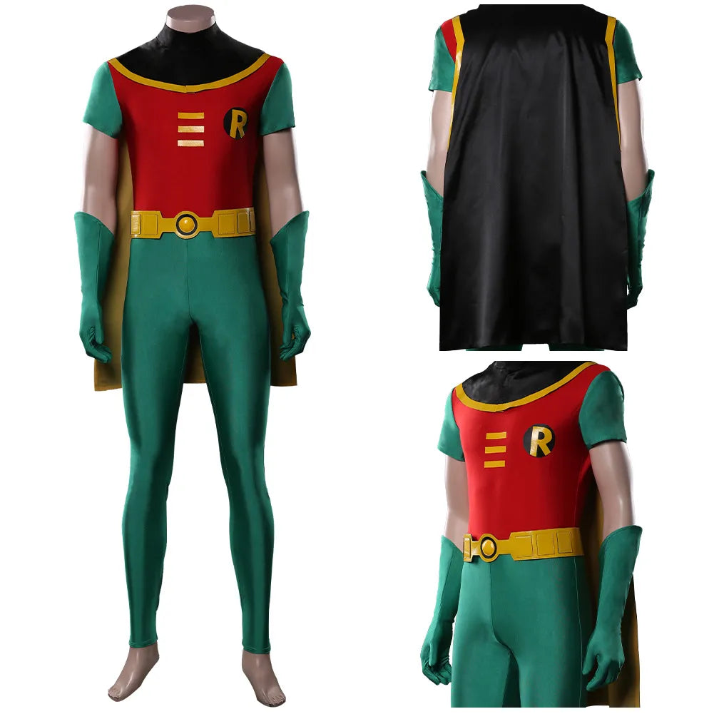 Anime Adult Robin Cosplay Jumpsuit Outfits Halloween Carnival Costumes Cloak Cape Sportswear Gift