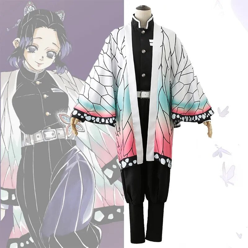 Anime Demon Slayer: Kimetsu No Yaiba Tanjirou Kamado Nezuko Cosplay Women and Men Kimono Kids Cosplay Costume Sets