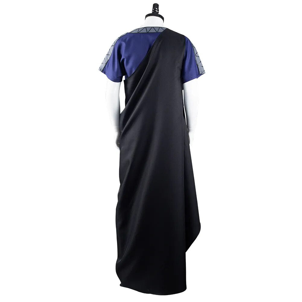 Anime Hercules Hades Cosplay Man Costume T-Shirt Robe Fantasia Men Halloween Carnival Party Male Role Disguise Suit
