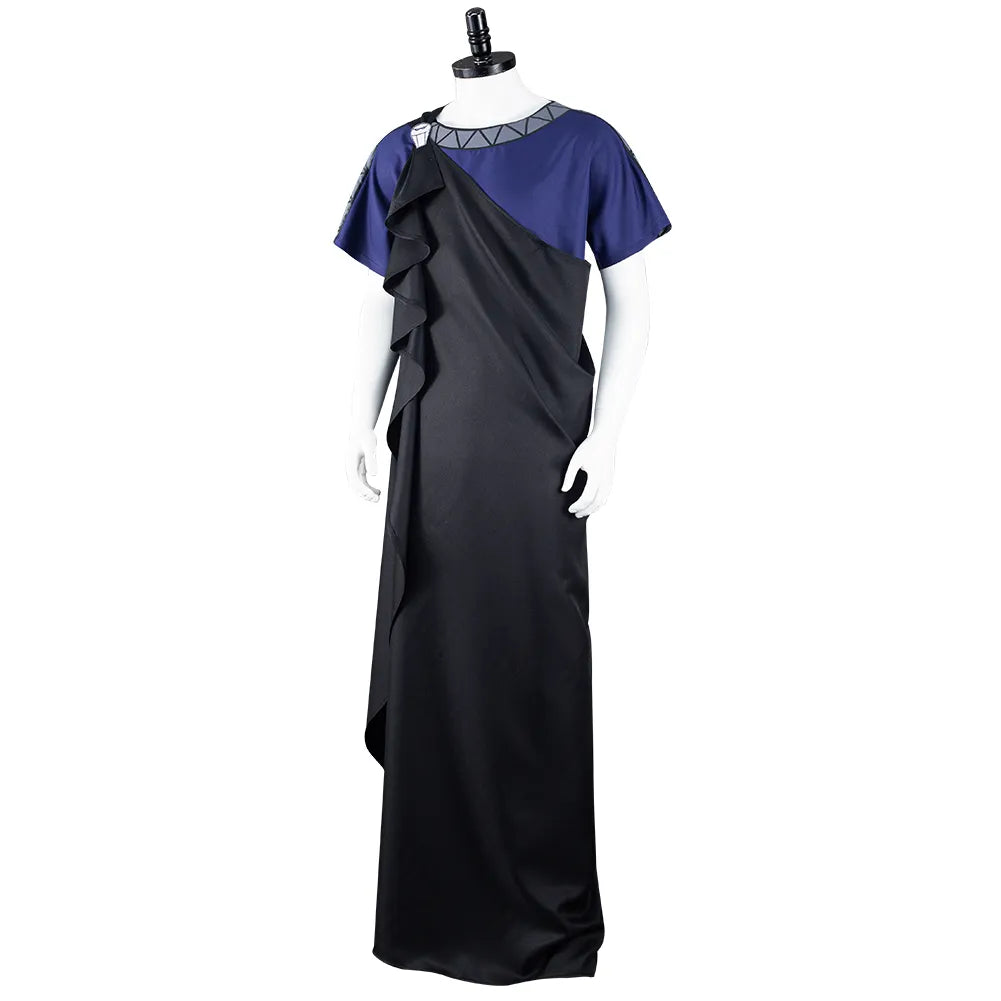 Anime Hercules Hades Cosplay Man Costume T-Shirt Robe Fantasia Men Halloween Carnival Party Male Role Disguise Suit
