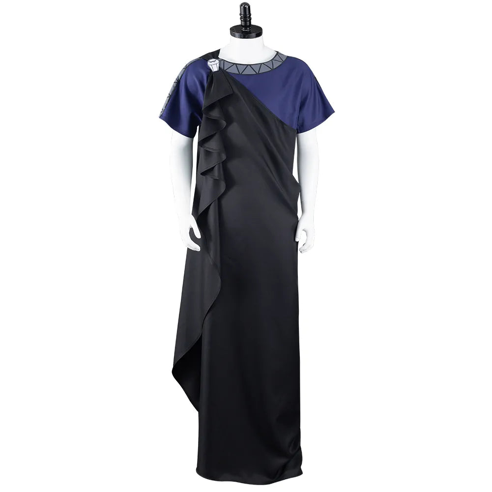 Anime Hercules Hades Cosplay Man Costume T-Shirt Robe Fantasia Men Halloween Carnival Party Male Role Disguise Suit