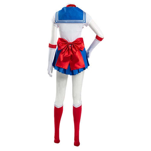 Anime Sailor Moon Cosplay Costume Tsukino Usagi Uniform Dress Outfits Cosplay for Women Kids Halloween Carnivl Party Girl