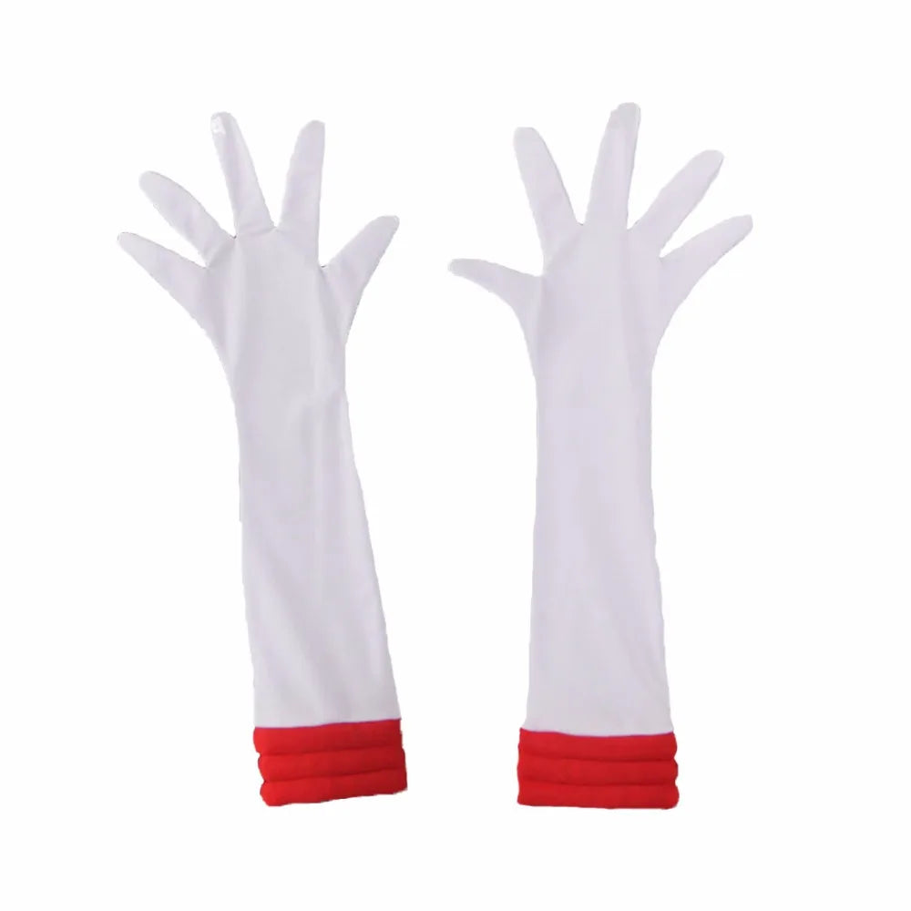 Anime Sailor Rei Hino Sailor Mars Cosplay Costume Dress Gloves Bows Headband Necklace Custom Made for Kids Adult Plus Size