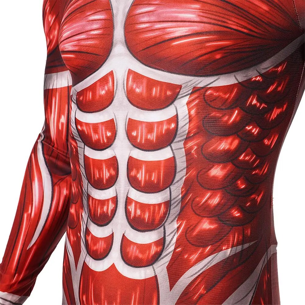 Attack on Titan Cosplay Costume Jumpsuit Mask Outfits Halloween Carnival Suit For Man Role Play