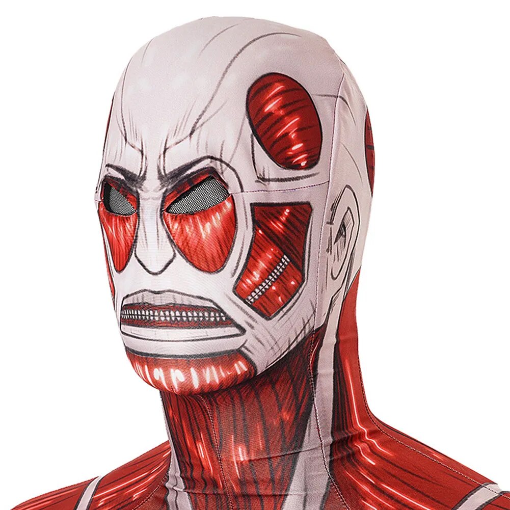 Attack on Titan Cosplay Costume Jumpsuit Mask Outfits Halloween Carnival Suit For Man Role Play