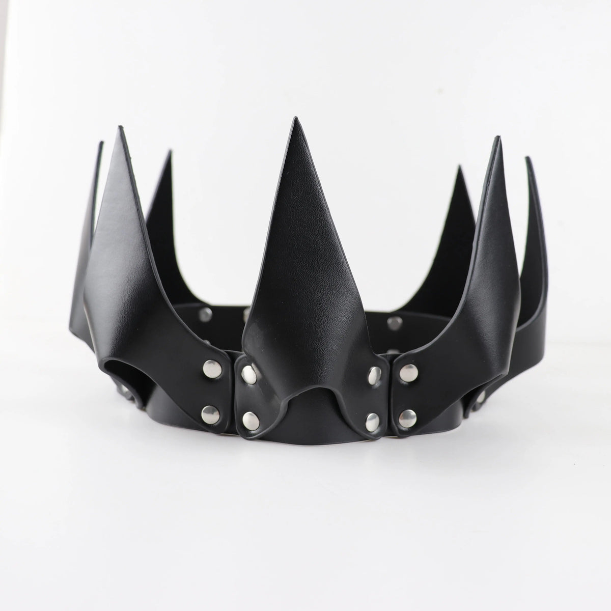 Erotic Sexy Mask Cosplay Leather Sex Mask Leather Harness Halloween Party Masquerade Ball Fancy Crown Masks Punk Sex Toy