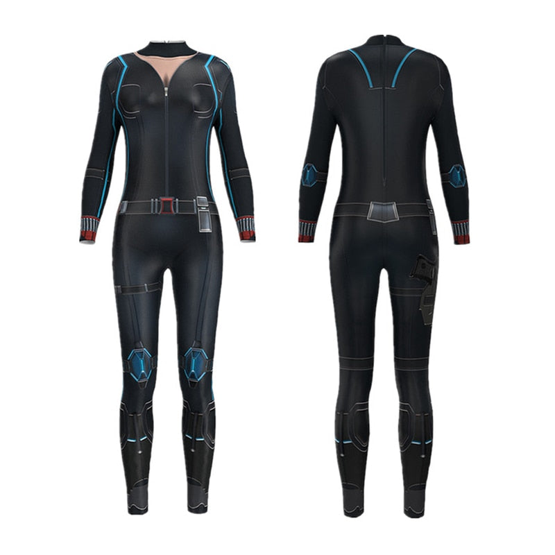 Black Widow Anime  Cosplay Costume   Anime  Sexy Halloween Costume