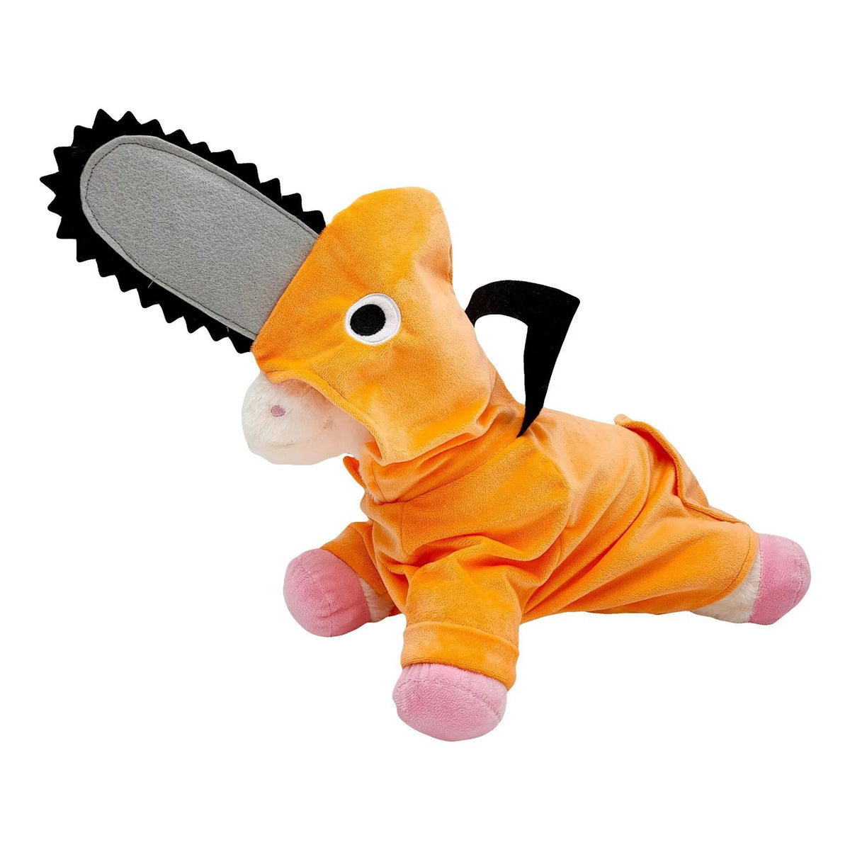 Chainsaw Man Pochita Pets Cosplay Costume For Cat Dog Pet Uniform Anime Power Denji Cute Pets Orange Outfits Clothes Gifts Props