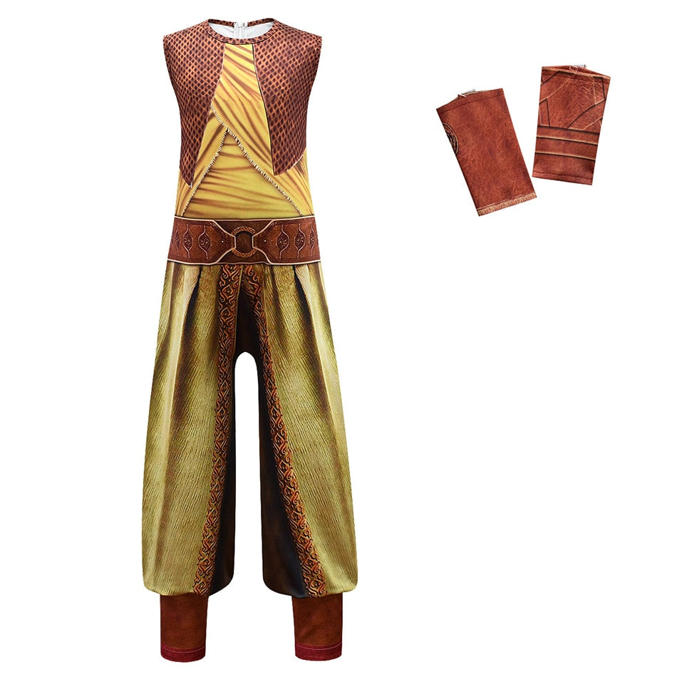 Cosplay Legend  Movie Raya and The Last Dragon Raya Girl Cosplay Costume Raya Set Children&#39;s Performance Costume